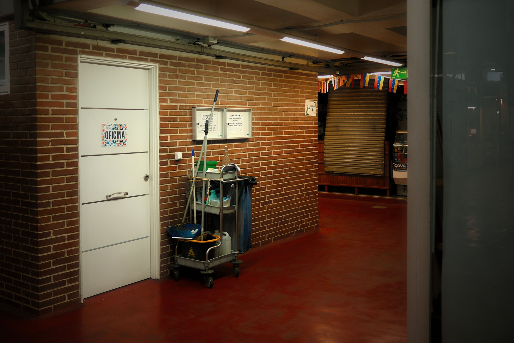 Concord commercial cleaning team in a professional building